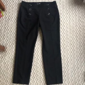Express cropped black sailor pants. Size 6R